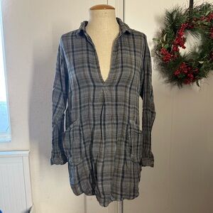 Dolma Long Sleeve Dress size M 100% Cotton